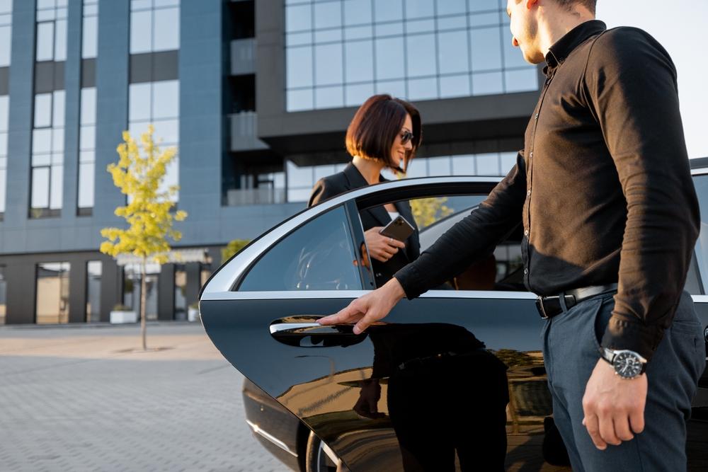 Corporate rental car ready for business transportation in Islamabad.