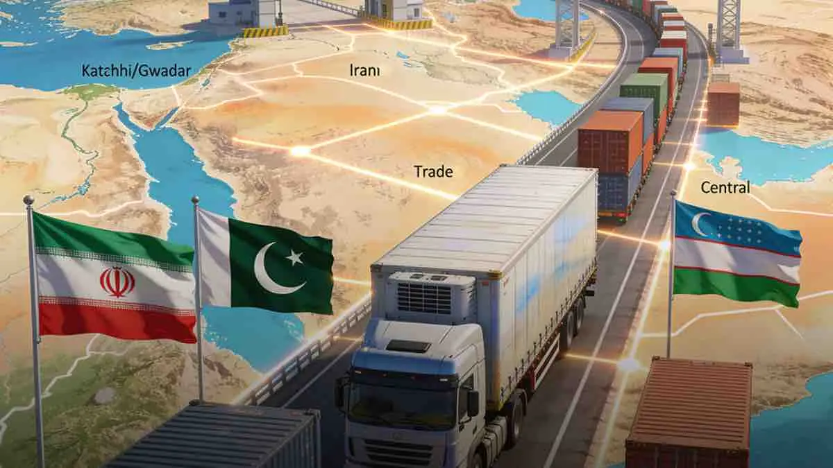 Pakistan Central Asia trade corridors connecting regional markets through the Karakoram Highway.