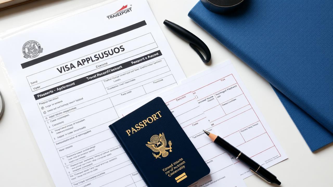 Common visa application mistakes involving passports, visa forms, and travel documents.