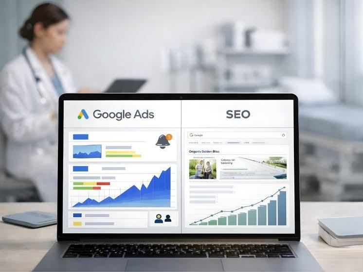 SEO vs Google Ads marketing strategy comparison for small businesses